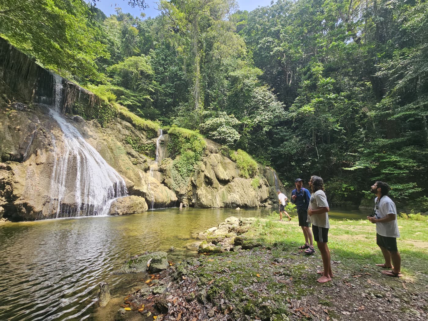 Waterfall in the Andaman Islands